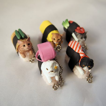 Neko Zushi Nya-ta Keychain