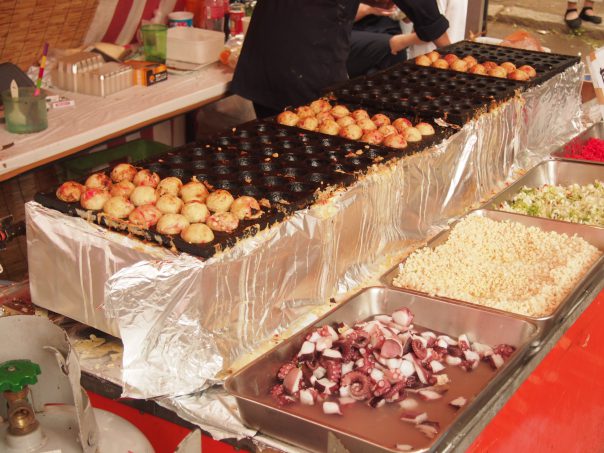 Octopus fritter Takoyaki 