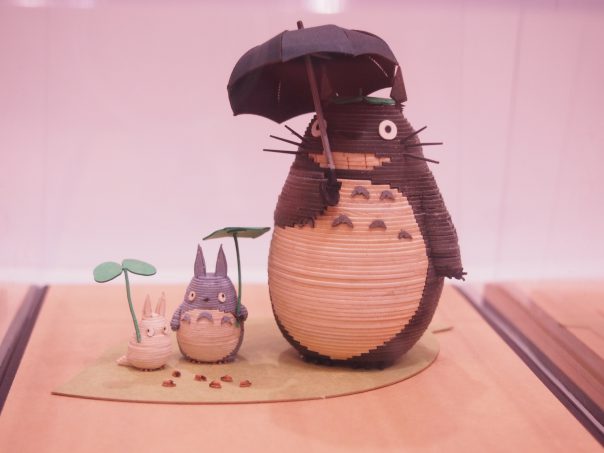 Miniature figure of Totoro