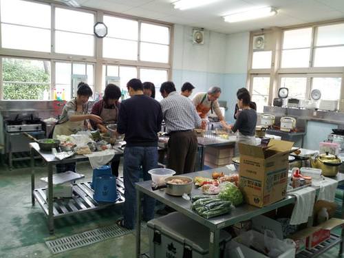 Cooking Room of Hinohara Nature Lodge