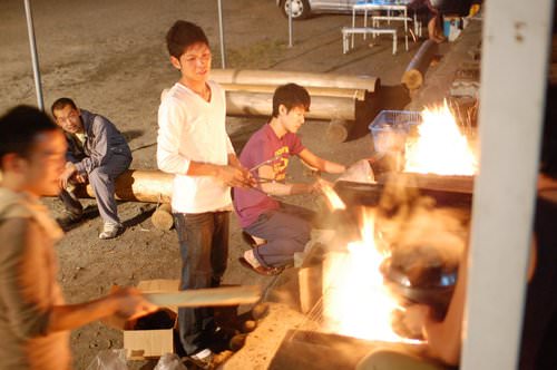 Cooking Stove of Hinohara Nature Lodge