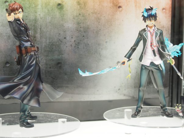 Figures of Rin and Yukio form Blue Exorcist