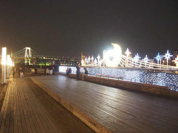 Night View of Deck