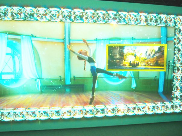 Projection Mapping of Ballerina