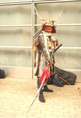 Cosplayer of Warrior