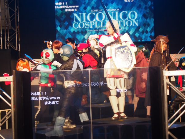 Stage of Cosplayers