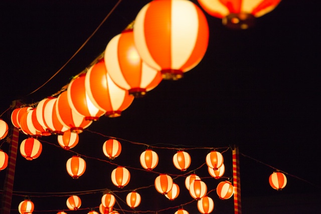 Paper Lantern in Bon Festival