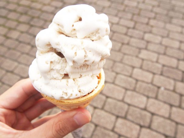 Yuba soft-served ice cream