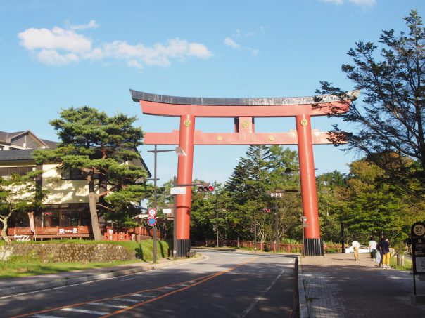 Shrine Gate to Chuzenji Lake