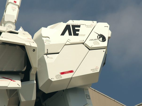 Shoulder of Unicorn Gundam