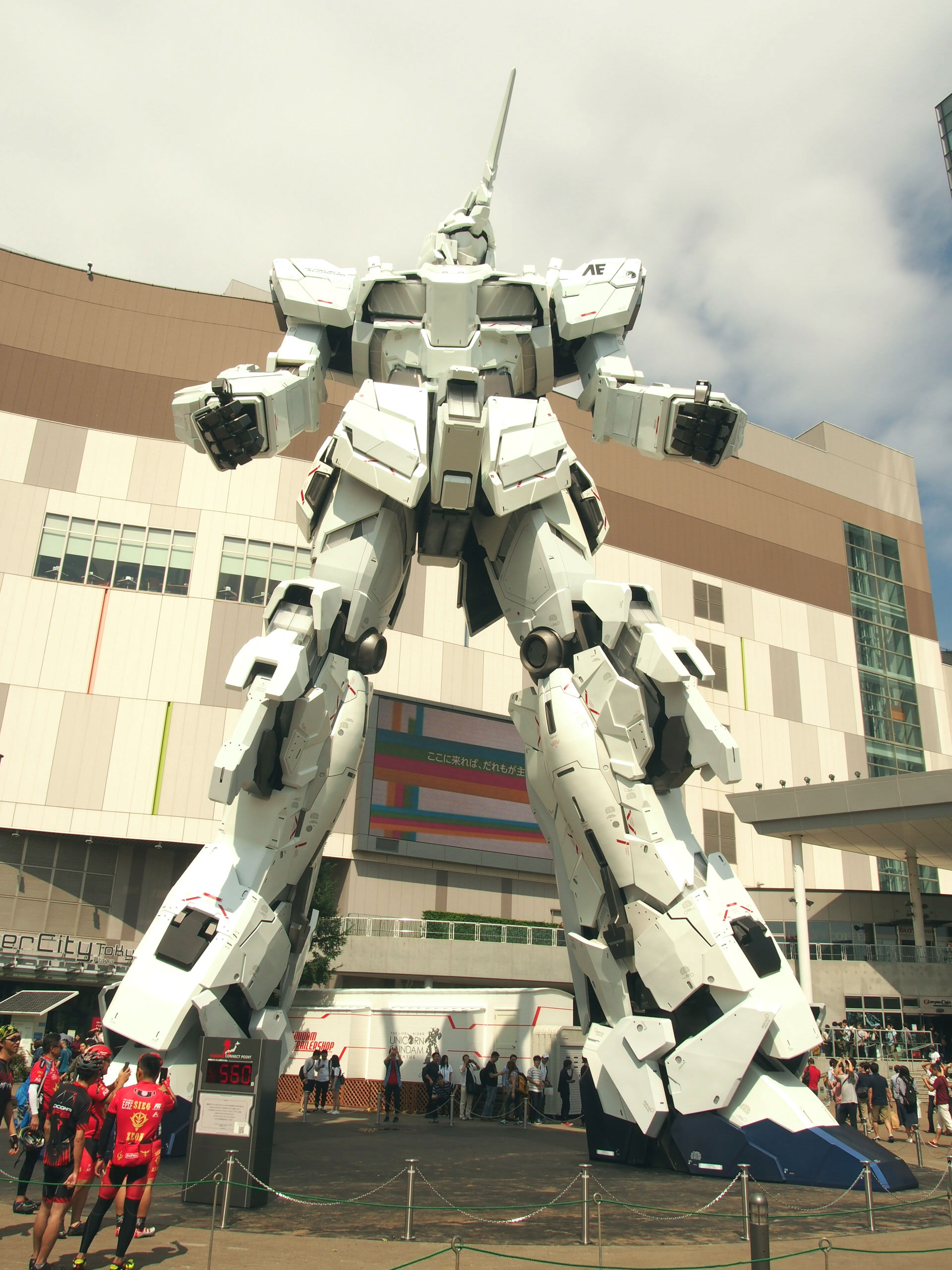 Full Size Unicorn Gundam Statue in Odaiba Unveiled Finally : Hiro8 ...