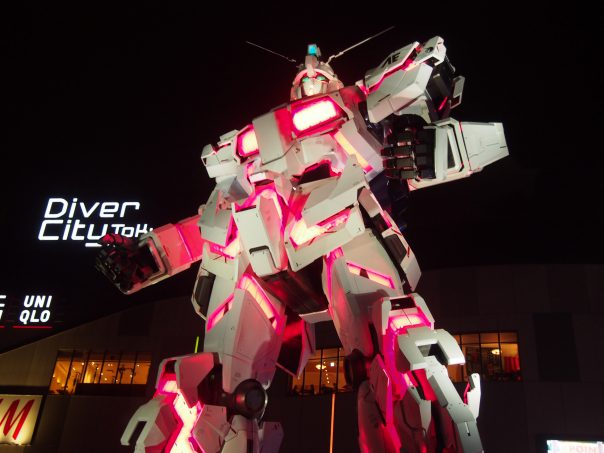 Front of Unicorn Gundam Destroy Mode