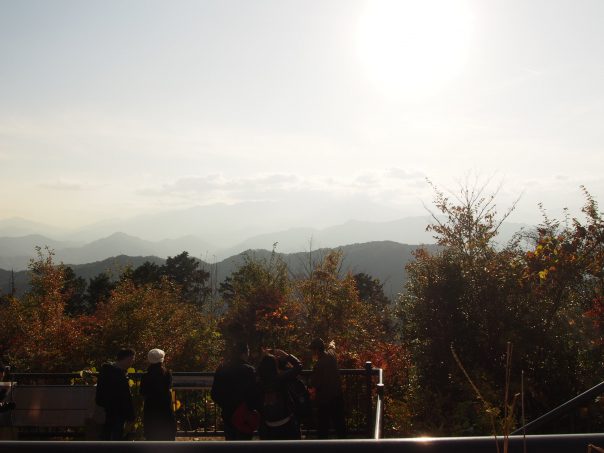 Scenery from the top of Takaosan