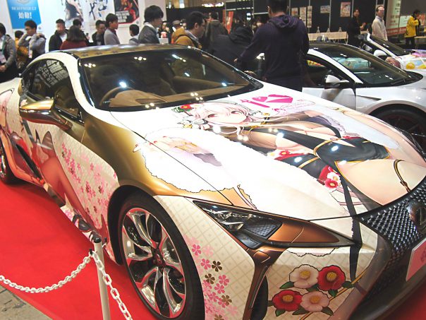 Itasha of Super Sonico