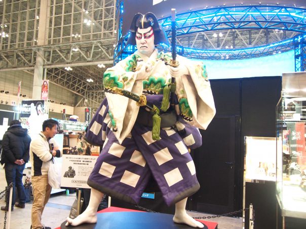 Life-size figure of Kabuki Actor