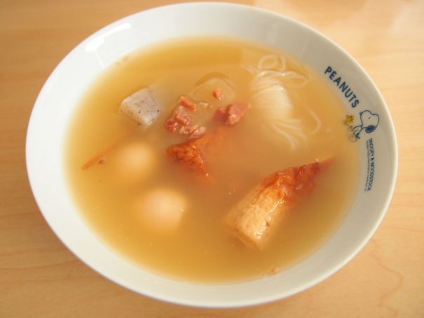 Contents of Canned Oden