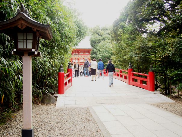 Bridge of Hikawa Shrine