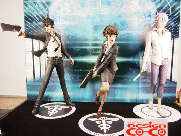 Akane Tsunemori, Shinya Kogami, Shogo Makishima (Psycho-Pass)