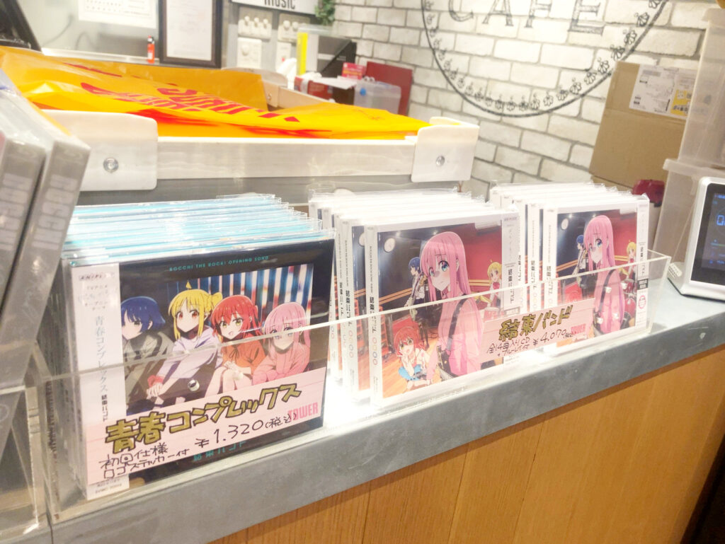 Goods of Bocchi the Rock! × TOWER RECORDS CAFE Omotesando