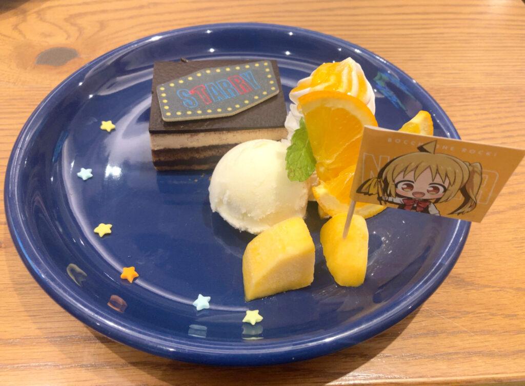 Nijika's Dream STARRY Plate Cake