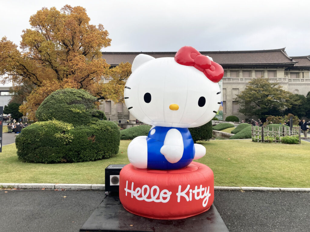 Hello Kitty Exhibition (50th Anniversary) at Tokyo National Museum in Ueno