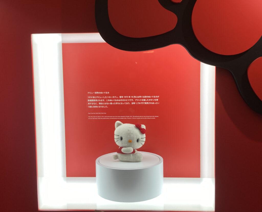 The First Hello Kitty Plush Ever Sold