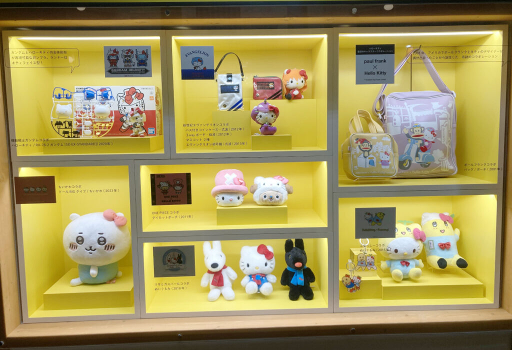 Collaboration Between Hello Kitty & Chiikawa & Gundam & Evangelion, etc.