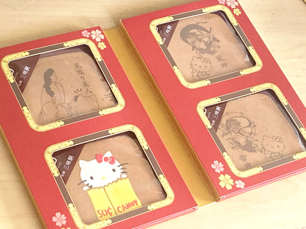 Senbei of Hello Kitty x Ginza Matsuzaki Senbei