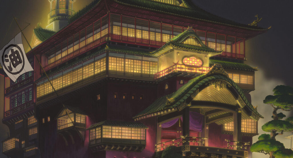 Public Bathhouse Yubaba Run of Spirited Away