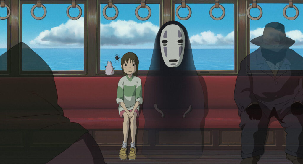 The Sea Railway Train Chihiro rode with No-Face