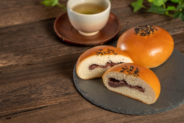 An Pan (Image of Traditional Japanese Breads)